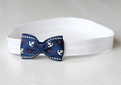Čelenka pro newborn - námořnická — foto 3