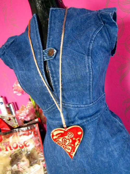 Šaty retro jeans — foto 2