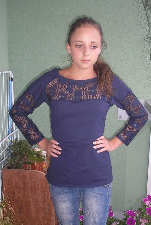 Tričko s krajkou — foto 2