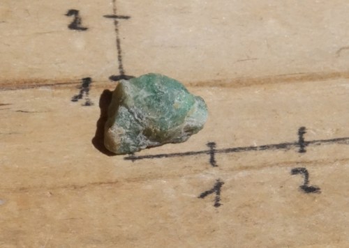 Smaragd v mateční hornině D180 — foto 2