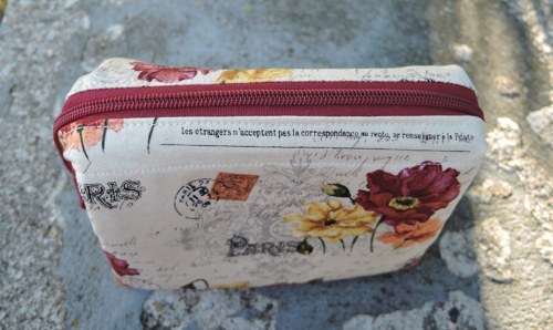 Kosmetická taštička "Romantické vlčí máky" — foto 3