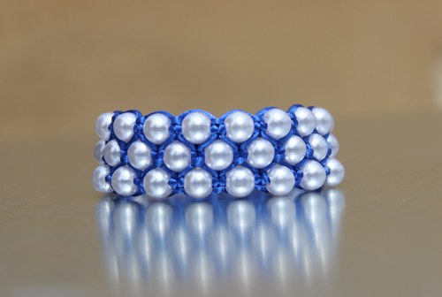 Blue Elegance.. Triple Shamballa — foto 2