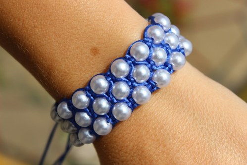 Blue Elegance.. Triple Shamballa — foto 3