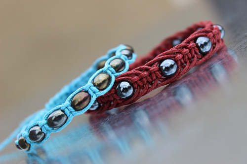 Pro Helenku na přání.. Náramek macramé — foto 2