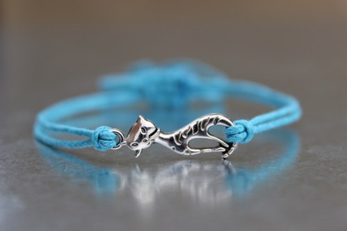 Kočka pro kočku.. ;) Simple macramé — foto 2