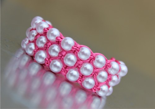 Sladce růžová.. Triple Shamballa — foto 2