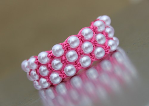 Sladce růžová.. Triple Shamballa — foto 4