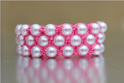 Sladce růžová.. Triple Shamballa — foto 5