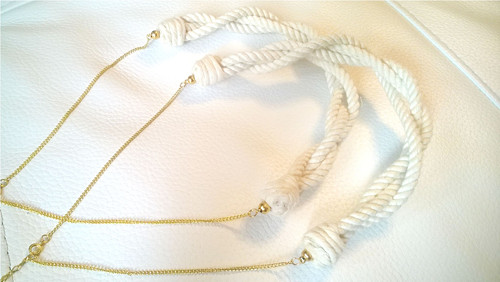 ROPE COLLAR_Natural — foto 2
