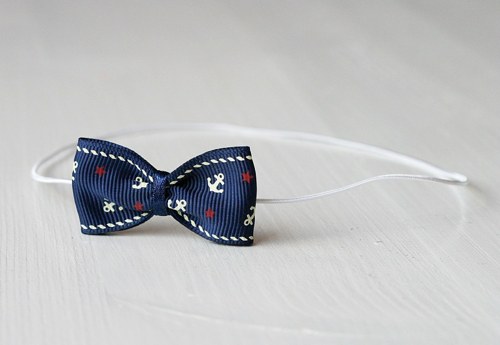 Čelenka pro newborn - námořnická — foto 3