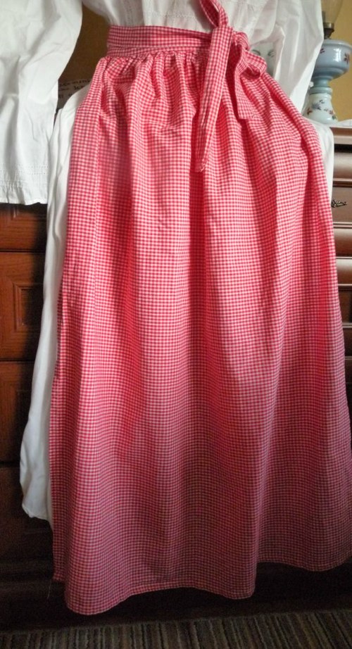 Károvaná zástěrka — foto 2