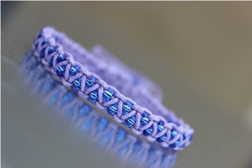 Pro Helenku na přání.. Náramek macrame — foto 3