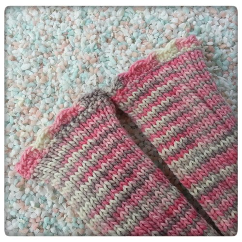 Cukrátka ... návleky 100% merino — foto 2