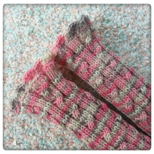 Cukrátka ... návleky 100% merino — foto 3