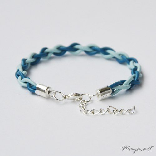 Tyrkysovomodrý náramek "SIMPLE BRACELET" — foto 2