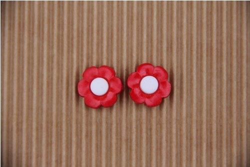 Červenobílé květy — foto 2