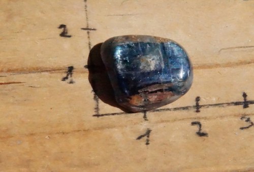 Leštěný disthen - kyanit D421 — foto 2