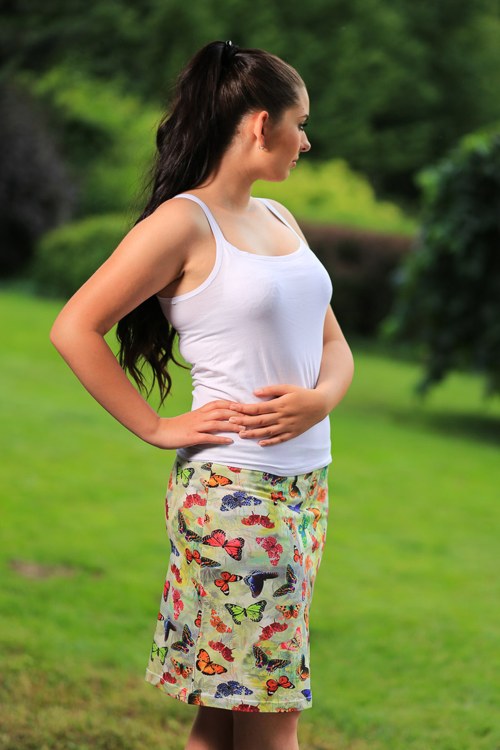 Sukně s motýlky — foto 3
