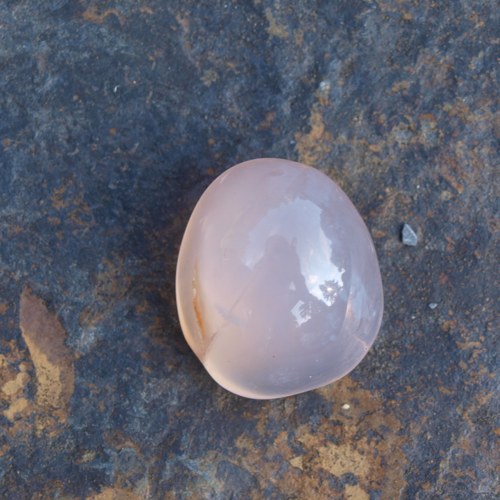 Chalcedon růžový, kabošon č. 1760 — foto 2