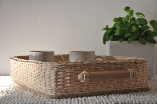 Podnos přírodní, s úchyty — foto 3