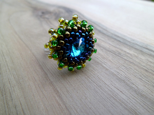 Swarovski "Paví" ... prsten — foto 5