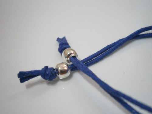 Loďka...náramek - Unisex (macramé) — foto 4