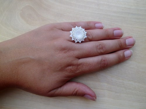 Swarovski prsten "Ledový" — foto 3