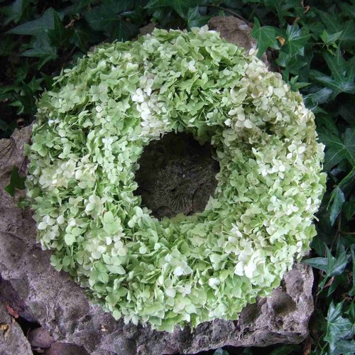 Věnec 30 cm-Jednoduše...hortenzie! — foto 2