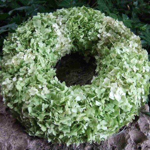 Věnec 30 cm-Jednoduše...hortenzie! — foto 3