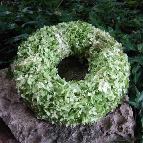 Věnec 30 cm-Jednoduše...hortenzie! — foto 4