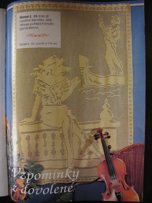 Filetové háčkování Diana č.3 — foto 5