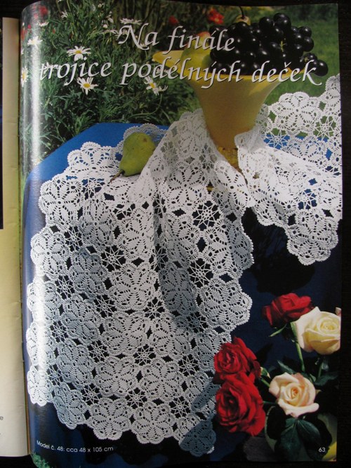Filetové háčkování Diana č.3 — foto 6