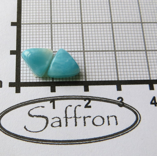 Larimar , Andělský kámen,pár č.010 — foto 2