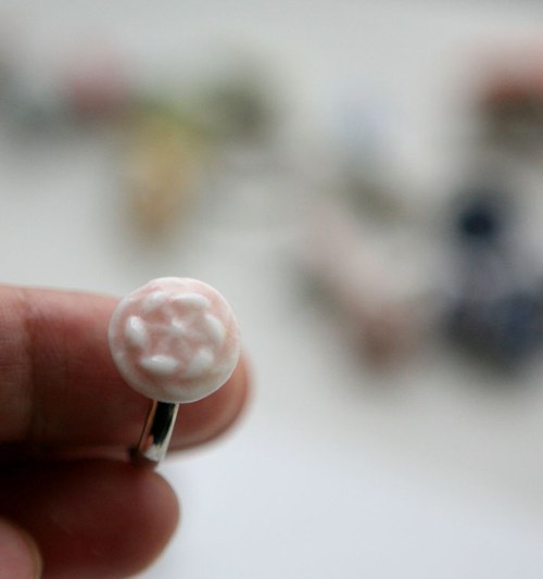 Z keře hortenzie (prsten z porcelánu) — foto 2
