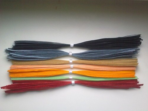 Barevné proužky na quilling 7mm — foto 3