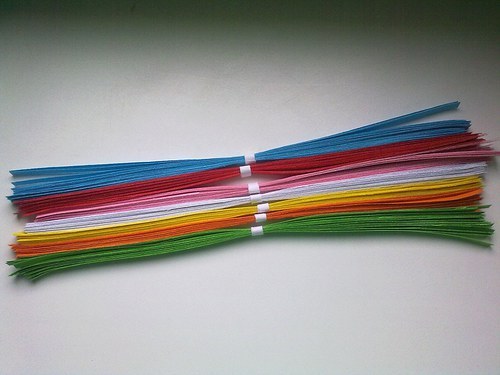 Barevné proužky na quilling 7mm — foto 3