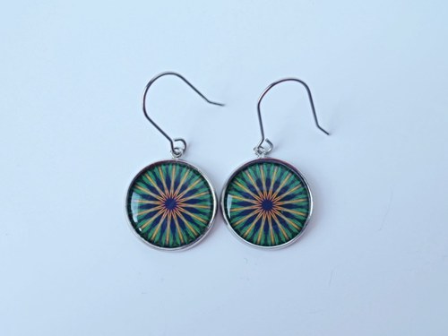 Náušnice Magická mandala 139 — foto 2