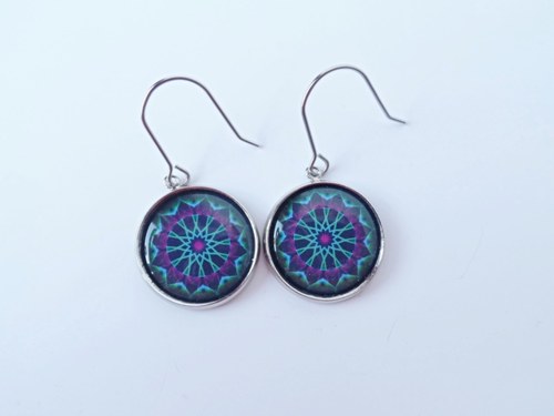 Náušnice Magická mandala 37 — foto 2