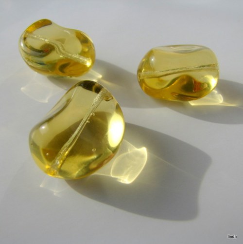 Brambora * mačkané korálky * 3 ks / bal — foto 3