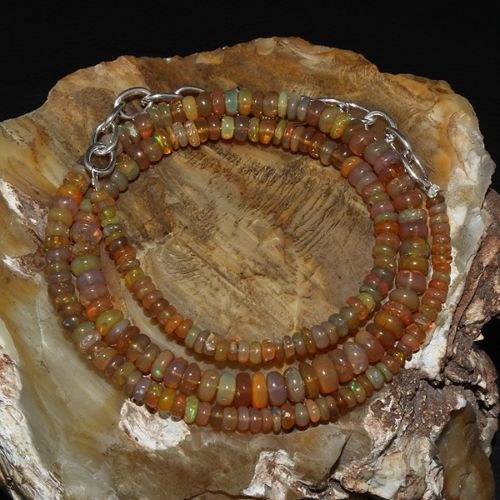 Drahý opál - Fire opal - Addis Ababa, Etiopie — foto 2