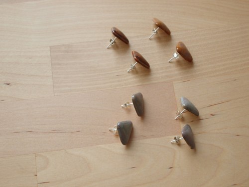 Keramické náušnice - puzety — foto 2
