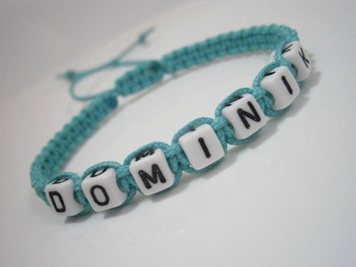 Náramek na přání (macramé) — foto 2