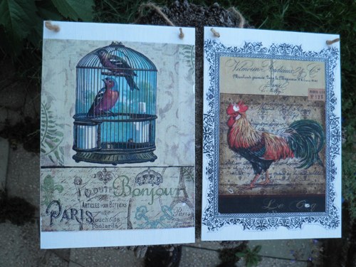 Vintage cedulka "Le Coq II" — foto 3