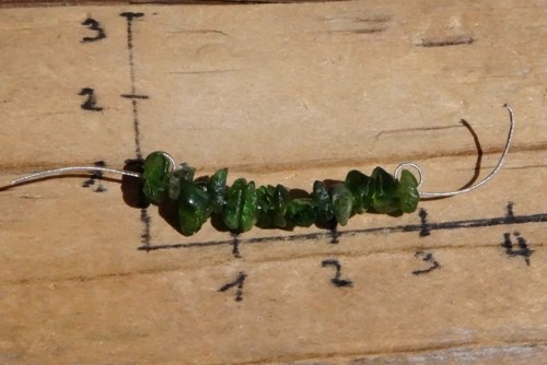 Zlomky chromdiopsidu D547 — foto 2