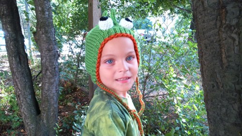 Dětská čepice Dinosaurus — foto 4