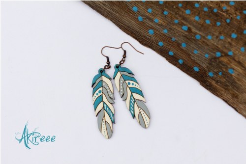 Indian Feather - Grey — foto 2