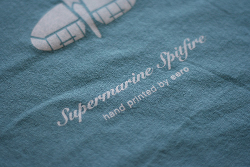 Supermarine spitfire blue steel / tričko — foto 5