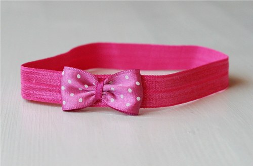 Čelenka pro newborn - puntíkatá minimašlička — foto 2