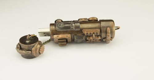 Originál steampunk 32GB USB 2.0 Flash — foto 4