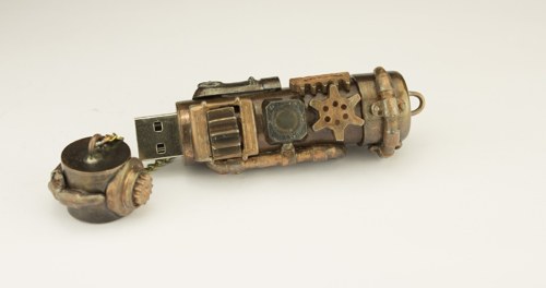 Originál steampunk 32GB USB 2.0 Flash — foto 5